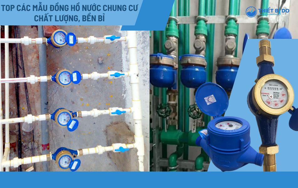 đồng hồ nước chung cu