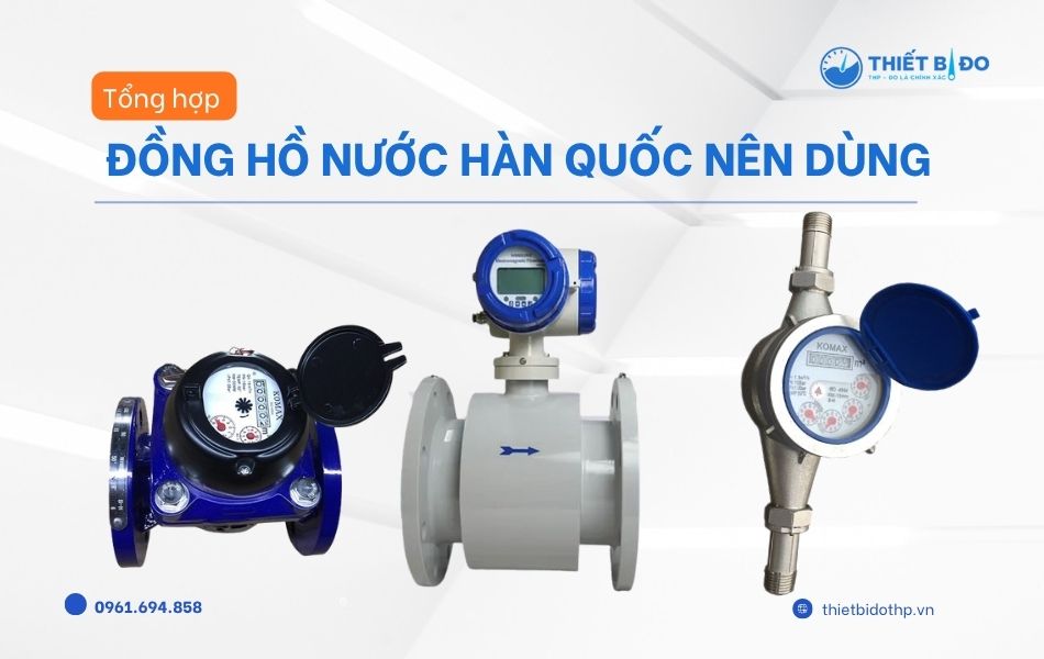 đồng hồ nước hàn quốc
