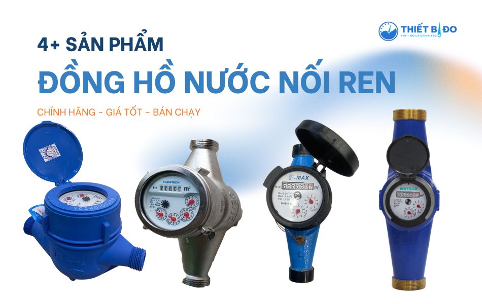 đồng hồ nước nối ren