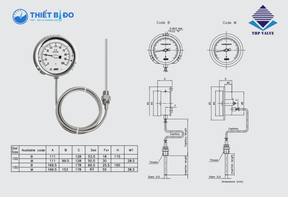 Đồng hồ nhiệt độ T219 Wise chính hãng