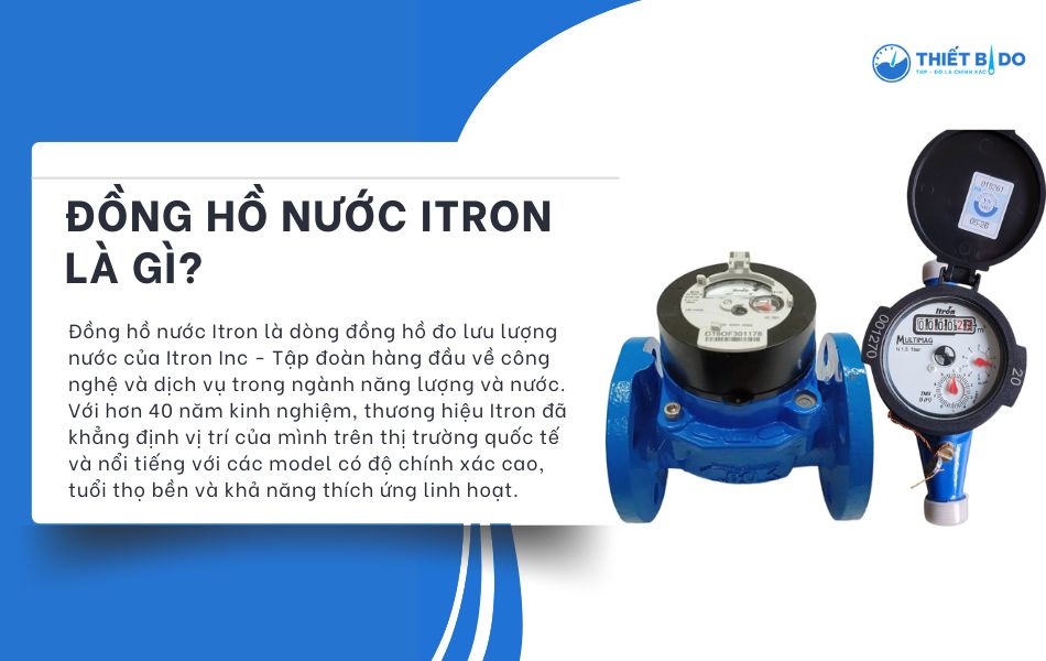 đồng hồ nước itron là gì