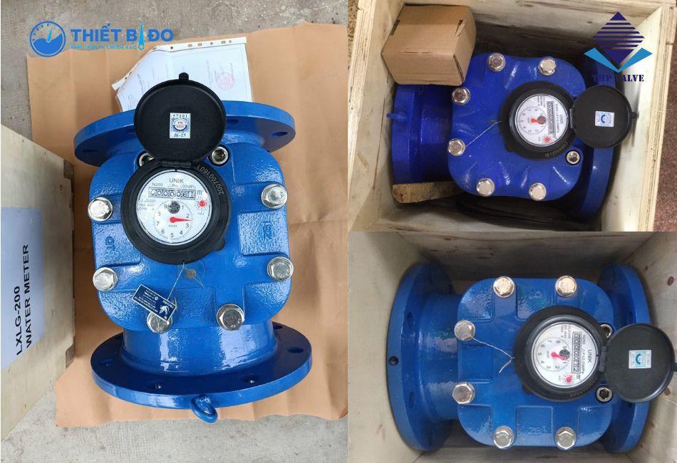 Đồng hồ nước sạch Unik DN200 chính hãng