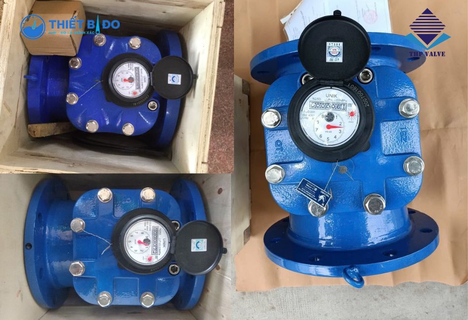 Đồng hồ nước sạch Unik DN250 chính hãng