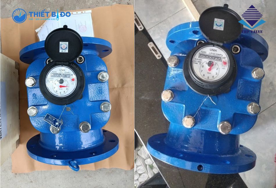 Đồng hồ nước sạch Unik DN300 chính hãng