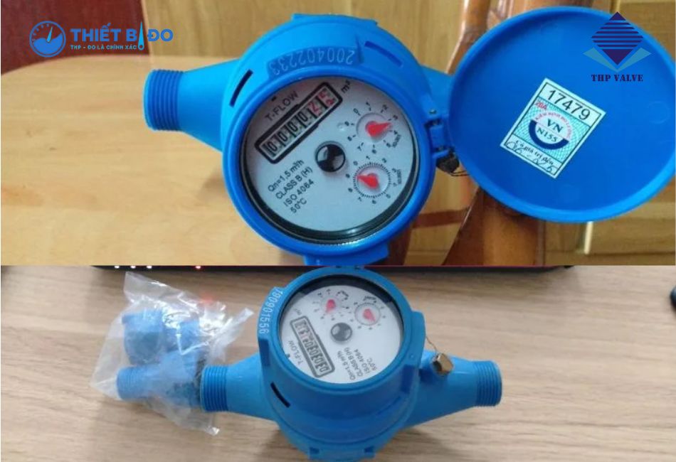Đồng hồ nước T-Flow DN32 chính hãng