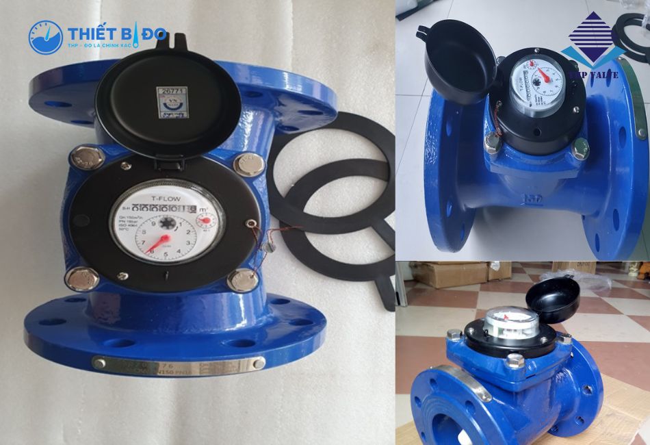 Đồng hồ nước thải T-Flow DN150 chính hãng, nhập khẩu trực tiếp