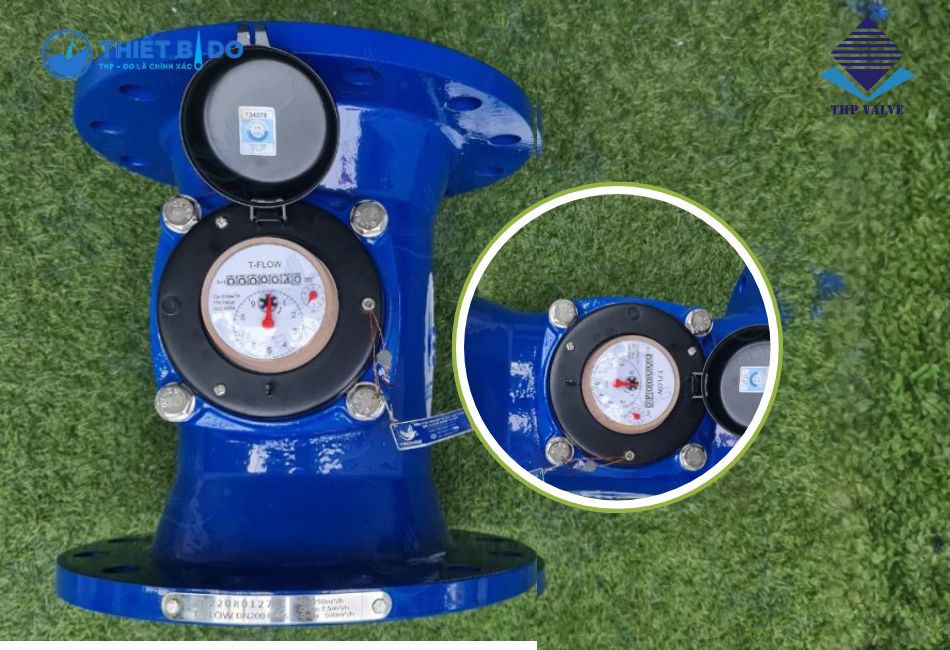 Đồng hồ nước thải T-Flow DN200 chính hãng