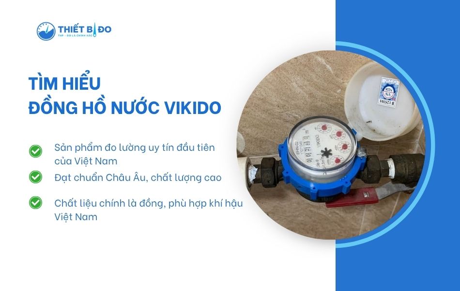 đồng hồ nước vikido là gì