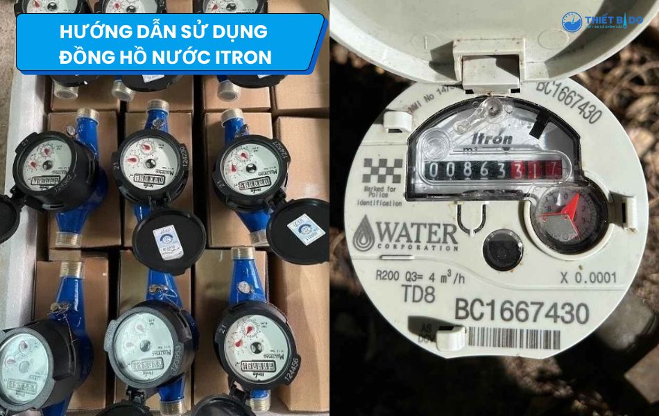 hướng dẫn sử dụng đồng hồ nước itron