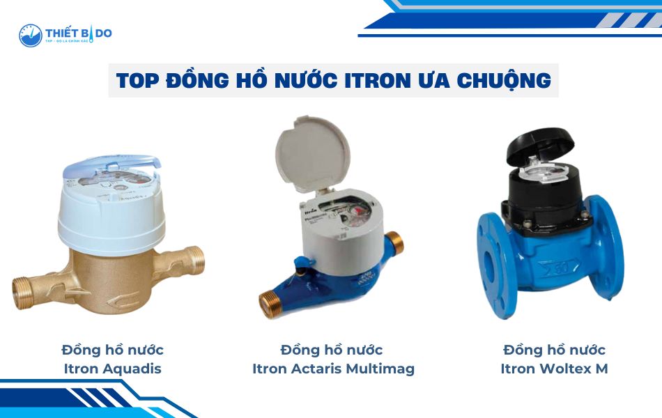 top model đồng hồ nước itron chất lượng