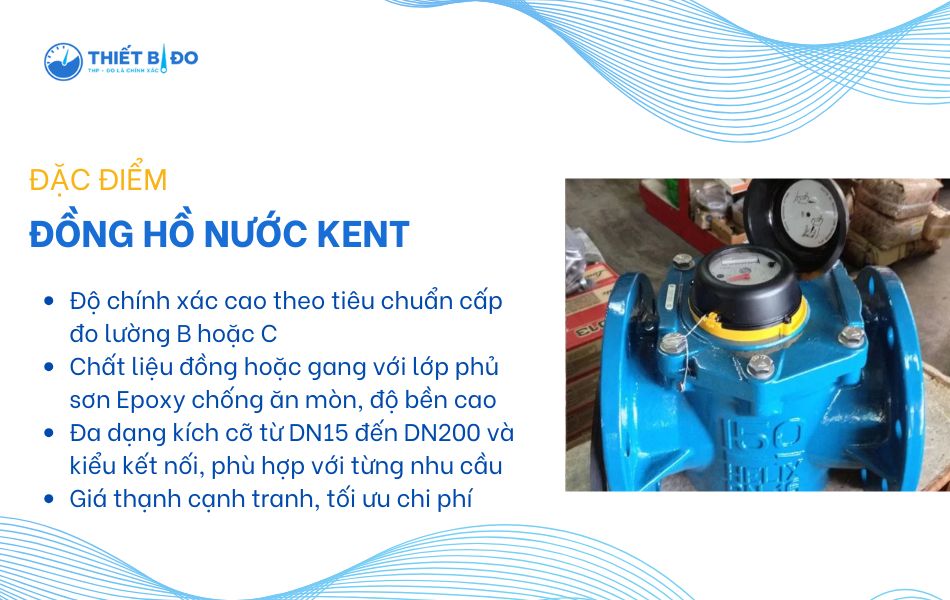 đặc điểm đồng hồ nước kent