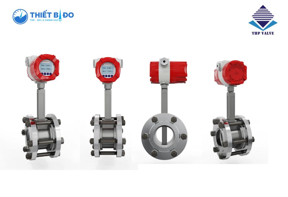 Model đồng hồ đo lưu lượng hơi Supmea DN65 wafer