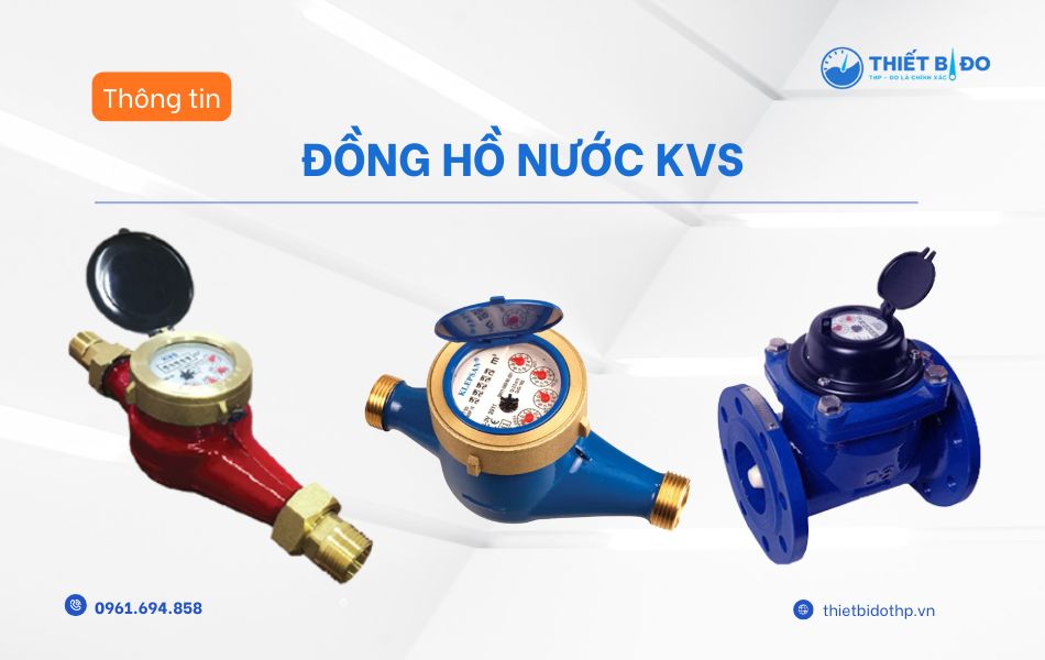 đồng hồ nước kvs