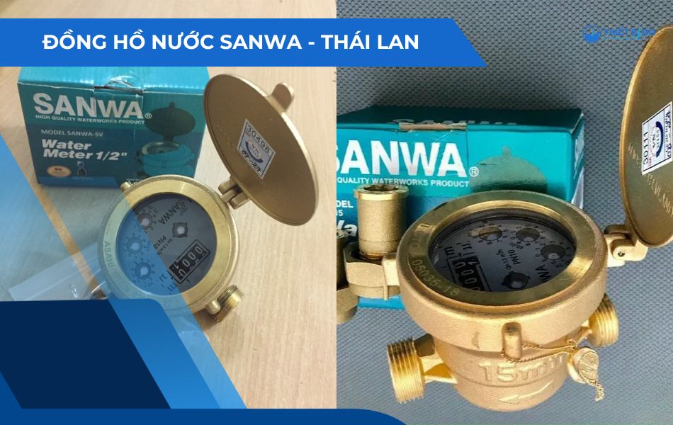 đồng hồ nước sanwa