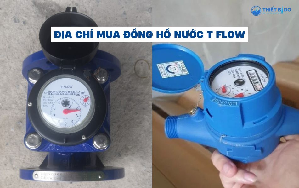 đồng hồ nước t-flow chính hãng tại thiết bị đo THP