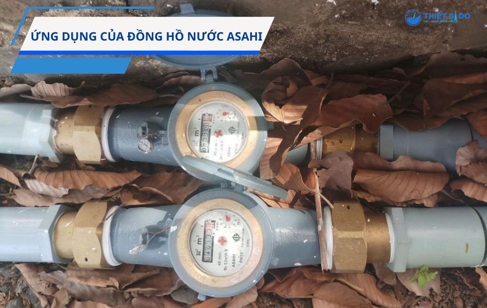 ứng dụng đồng hồ nước asahi