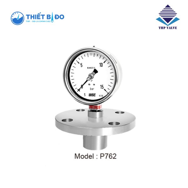 Đồng hồ áp suất P762 Wise