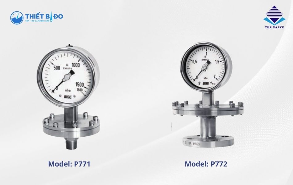Đồng hồ áp suất P770 Wise chính hãng