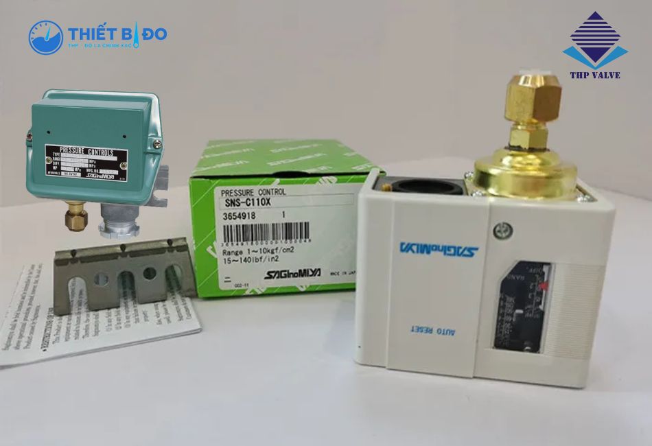 Công tắc áp suất đơn Saginomiya chính hãng