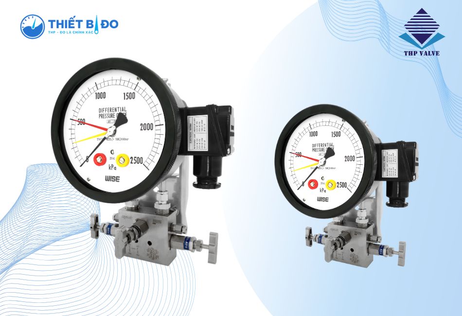 Đồng hồ chênh áp P680 Wise chính hãng