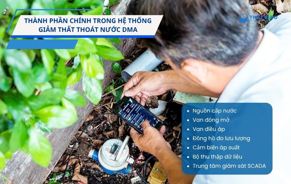 thành phần chính trong hệ thống dma