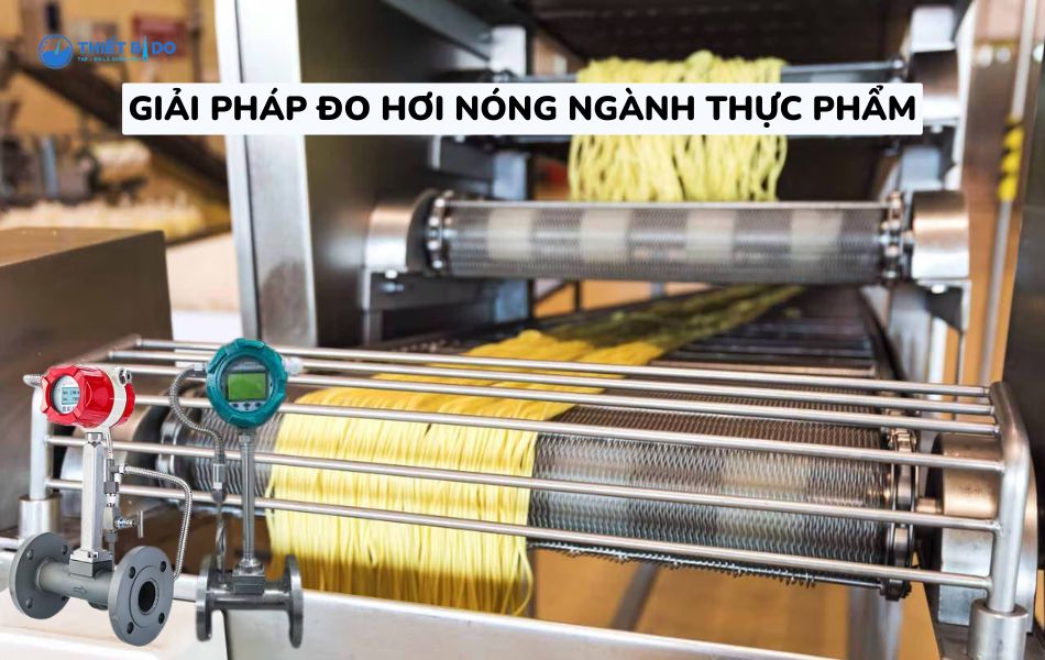 giải pháp đo hơi nóng ngành thực phẩm