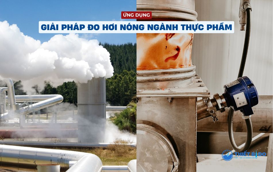 ứng dụng thực tế giải pháp đo hơi nóng ngành thực phẩm