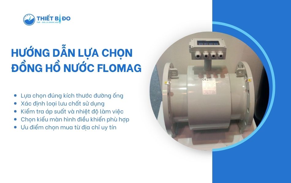 hướng dẫn chọn mua đồng hồ đo lưu lượng flomag