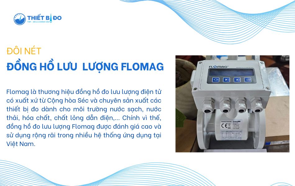 giới thiệu về đồng hồ đo lưu lượng flomag