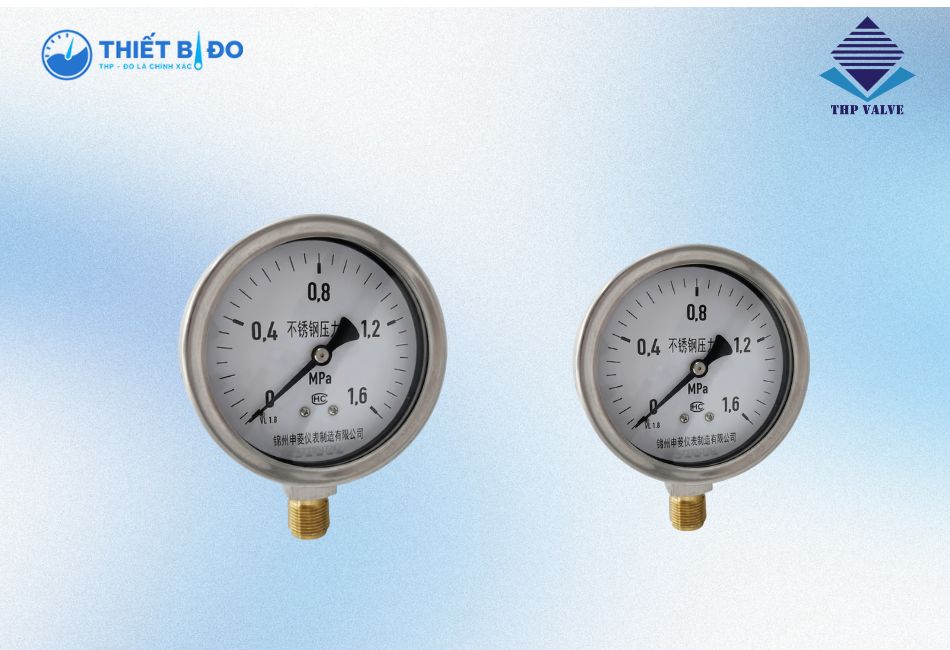 Đồng hồ áp suất Woteck WT-YN-100 chính hãng