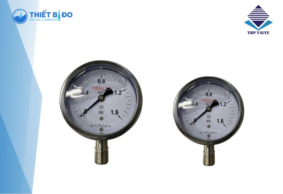 Đồng hồ áp suất Woteck WT-YNN-100 chính hãng