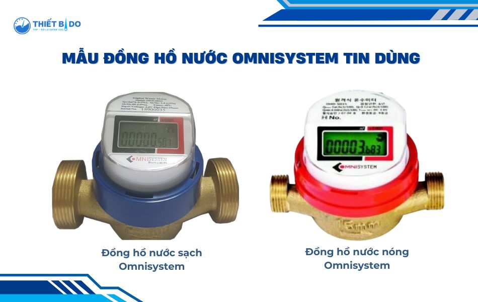 top 2 mẫu đồng hồ nước omnisystem