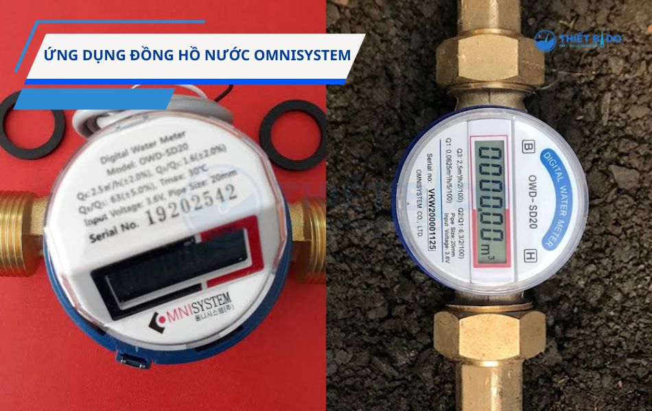 ứng dụng đồng hồ nước omnisystem