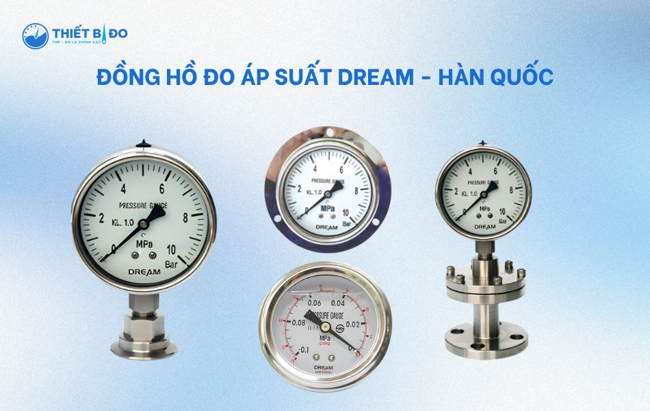 các loại đồng hồ đo áp suất dream hàn quốc