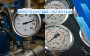 đồng hồ đo áp suất dầu thủy lực
