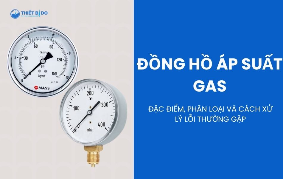 đồng hồ áp suất gas