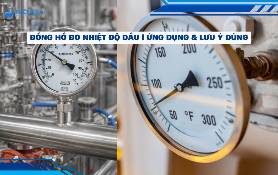 đồng hồ đo nhiệt độ dầu