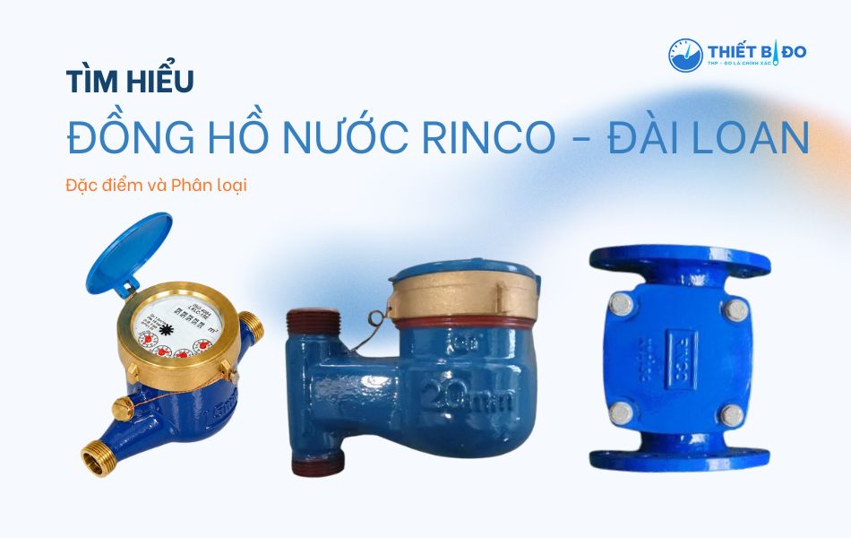 đồng hồ nước rinco