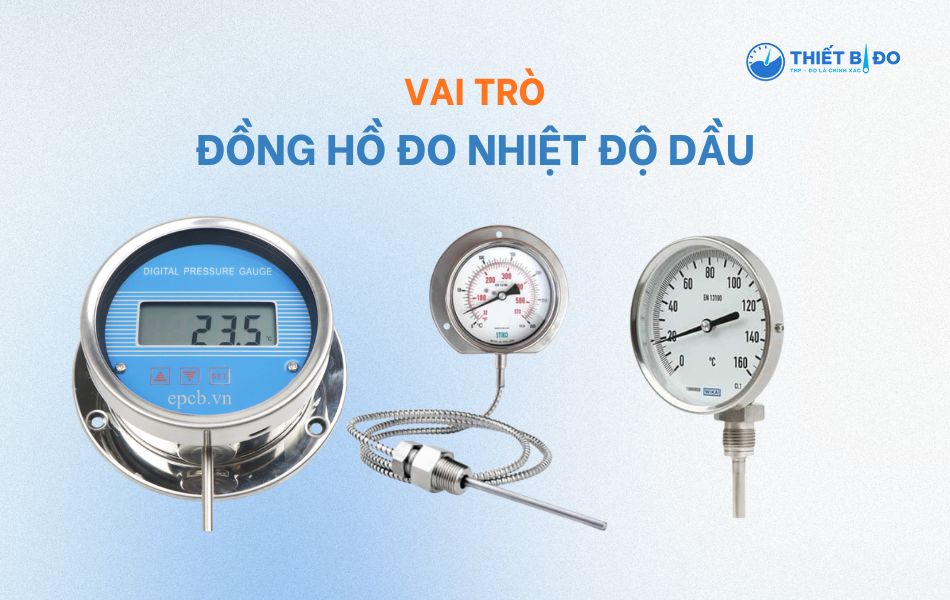 vai trò của đồng hồ đo nhiệt độ dầu