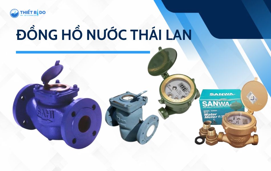 đồng hồ nước thái lan